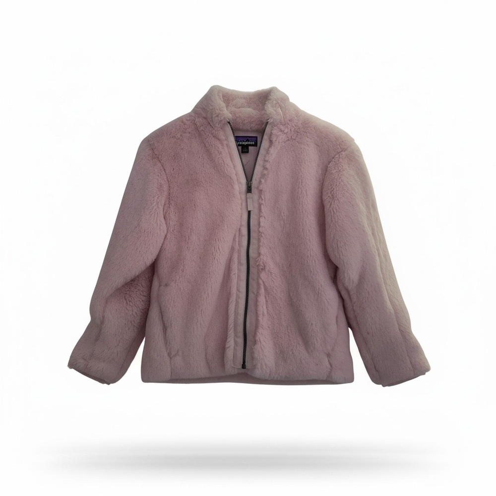 Patagonia Light Pink Fleece Jacket - perfect condition